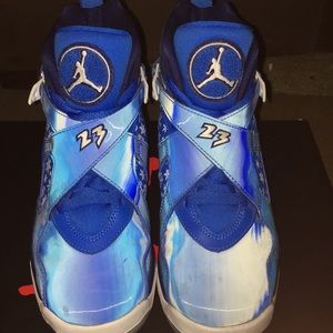 Jordan 8s snow flake